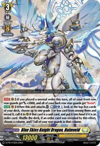 Blue Skies Knight Dragon, Halmveld - D Promo Cards - Cardfight Vanguard card