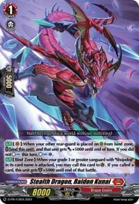 Stealth Dragon, Raidon Kunai (416) - D Promo Cards - Cardfight Vanguard card
