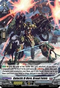 Galactic B-Hero, Broad Felvis (418) - D Promo Cards - Cardfight Vanguard card