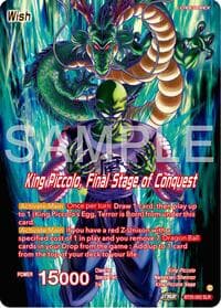 King Piccolo // King Piccolo, Final Stage of Conquest (SLR) - Legend of the Dragon Balls - Dragon Ball Super: Masters card