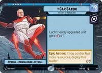 Gar Saxon - Viceroy of Mandalore (Hyperspace) - Shadows of the Galaxy - Star Wars: Unlimited card