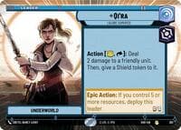 Qi'ra - I Alone Survived (Hyperspace) - Shadows of the Galaxy - Star Wars: Unlimited card