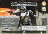 The Mandalorian - Sworn To The Creed (Showcase) - Shadows of the Galaxy - Star Wars: Unlimited card