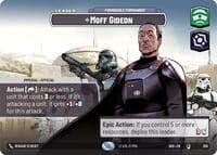 Moff Gideon - Formidable Commander (Showcase) - Shadows of the Galaxy - Star Wars: Unlimited card