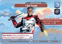Gar Saxon - Viceroy of Mandalore (Showcase) - Shadows of the Galaxy - Star Wars: Unlimited card
