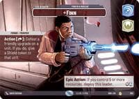 Finn - This is a Rescue (Showcase) - Shadows of the Galaxy - Star Wars: Unlimited card