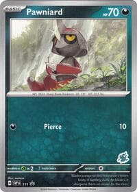 Pawniard - Darkrai Deck - Battle Academy 2024 - Pokemon card