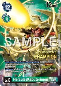 HerculesKabuterimon (2024 Regionals Champion) - Exceed Apocalypse - Digimon Card Game card