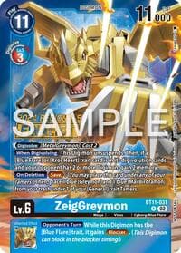 ZeigGreymon (2024 Regionals Finalist) - Dimensional Phase - Digimon Card Game card