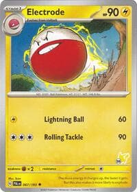 Electrode - Pikachu 56 - Battle Academy 2024 - Pokemon card