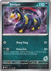 Seviper - Darkrai Deck - Battle Academy 2024 - Pokemon card