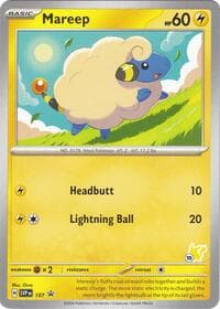 Mareep - Pikachu 19 - Battle Academy 2024 - Pokemon card