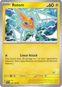 Rotom - Pikachu 14 - Battle Academy 2024 - Pokemon card