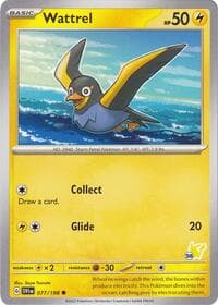 Wattrel - Pikachu 58 - Battle Academy 2024 - Pokemon card