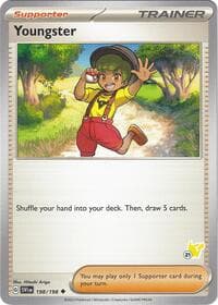 Youngster - Pikachu 21 - Battle Academy 2024 - Pokemon card