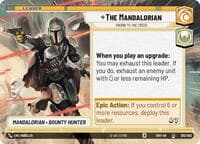 The Mandalorian - Sworn To The Creed (Hyperspace) - Prerelease Promos - Star Wars: Unlimited card
