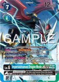 Imperialdramon: Dragon Mode ACE - P-109 (Digimon Adventure 02: The Beginning Set) - Digimon Promotion Cards - Digimon Card Game card