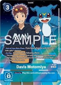 Davis Motomiya - P-124 (Digimon Adventure 02: The Beginning Set) - Digimon Promotion Cards - Digimon Card Game card