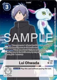 Lui Ohwada - P-130 (Digimon Adventure 02: The Beginning Set) - Digimon Promotion Cards - Digimon Card Game card