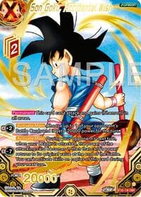 Son Goku, Accidental Wish (DBR) - Legend of the Dragon Balls - Dragon Ball Super: Masters card