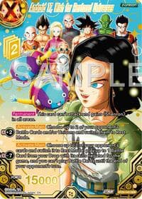 Android 17, Wish for Restored Universes (DBR) - Legend of the Dragon Balls - Dragon Ball Super: Masters card