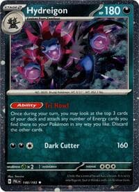 Hydreigon (Cosmos Holo) - Blister Exclusives - Pokemon card