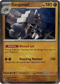 Garganacl (Cosmos Holo) - Blister Exclusives - Pokemon card