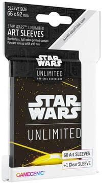 Star Wars: Unlimited Art Sleeves - Card Back Yellow - GameGenic Card Sleeves - Card Sleeves card