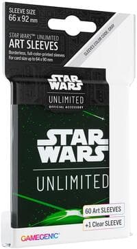 Star Wars: Unlimited Art Sleeves - Card Back Green - GameGenic Card Sleeves - Card Sleeves card