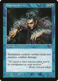 Gaseous Form - Tempest - Magic: The Gathering card