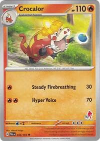 Crocalor - Armarouge 15 - Battle Academy 2024 - Pokemon card