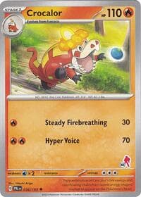 Crocalor - Armarouge 30 - Battle Academy 2024 - Pokemon card