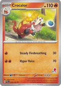 Crocalor - Armarouge 51 - Battle Academy 2024 - Pokemon card