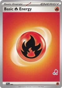 Basic Fire Energy - Armarouge 16 - Battle Academy 2024 - Pokemon card