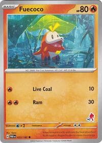 Fuecoco - Armarouge 14 - Battle Academy 2024 - Pokemon card