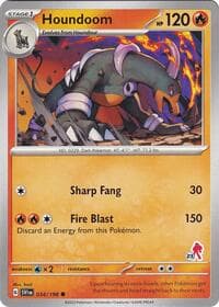 Houndoom - Armarouge 23 - Battle Academy 2024 - Pokemon card