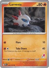 Larvesta - Armarouge 31 - Battle Academy 2024 - Pokemon card