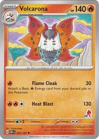 Volcarona - Armarouge 46 - Battle Academy 2024 - Pokemon card