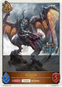Dragon (1st Anniversary Stamped) - Shadowverse: Evolve Promo Cards - Shadowverse: Evolve card