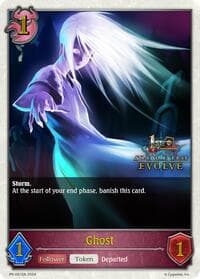 Ghost (1st Anniversary Stamped) - Shadowverse: Evolve Promo Cards - Shadowverse: Evolve card