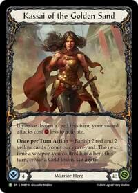 Kassai of the Golden Sand - HER110 - Flesh and Blood: Promo Cards - Flesh and Blood TCG card