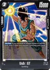 Uub : GT - Raging Roar - Dragon Ball Super: Fusion World card
