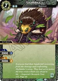 Leafidna - Strangers in the Sky - Battle Spirits Saga card