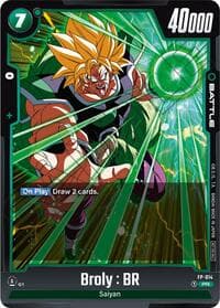 Broly : BR - FP-014 - Fusion World Promotion Cards and Packs - Dragon Ball Super: Fusion World card