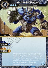 Meteorite Golem - Strangers in the Sky - Battle Spirits Saga card