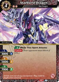 Starburst Dragon - Strangers in the Sky - Battle Spirits Saga card