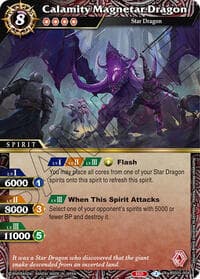 Calamity Magnetar Dragon - Strangers in the Sky - Battle Spirits Saga card