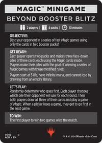 Magic Minigame: Beyond Booster Blitz - Universes Beyond: Assassin's Creed - Magic: The Gathering card
