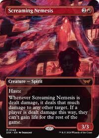 Screaming Nemesis (Borderless) - Duskmourn: House of Horror - Magic: The Gathering card