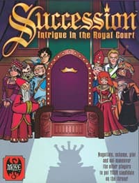 Succession: Intrigue in the Royal Court - Your Move Games - Boardgames card